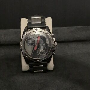 Accutime Star Wars Darth Vader Watch Mens Black DAR1069 Imperial Galactic Empire